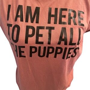 Pet Lovers woman’s  Pink T-Shirt